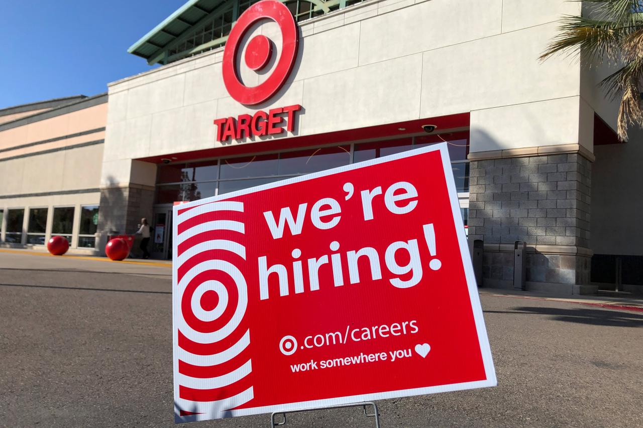 Which target jobs pay $24 an hour