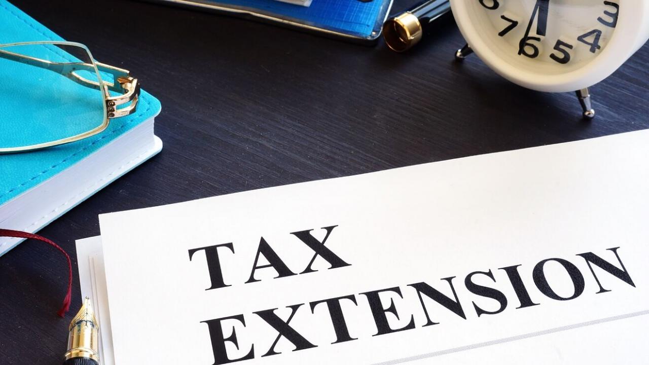 How do you get an extension to pay your taxes