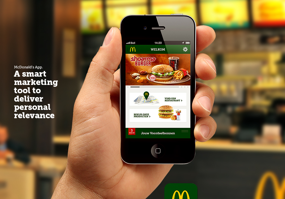 How to log into mcdonald's app as an employee