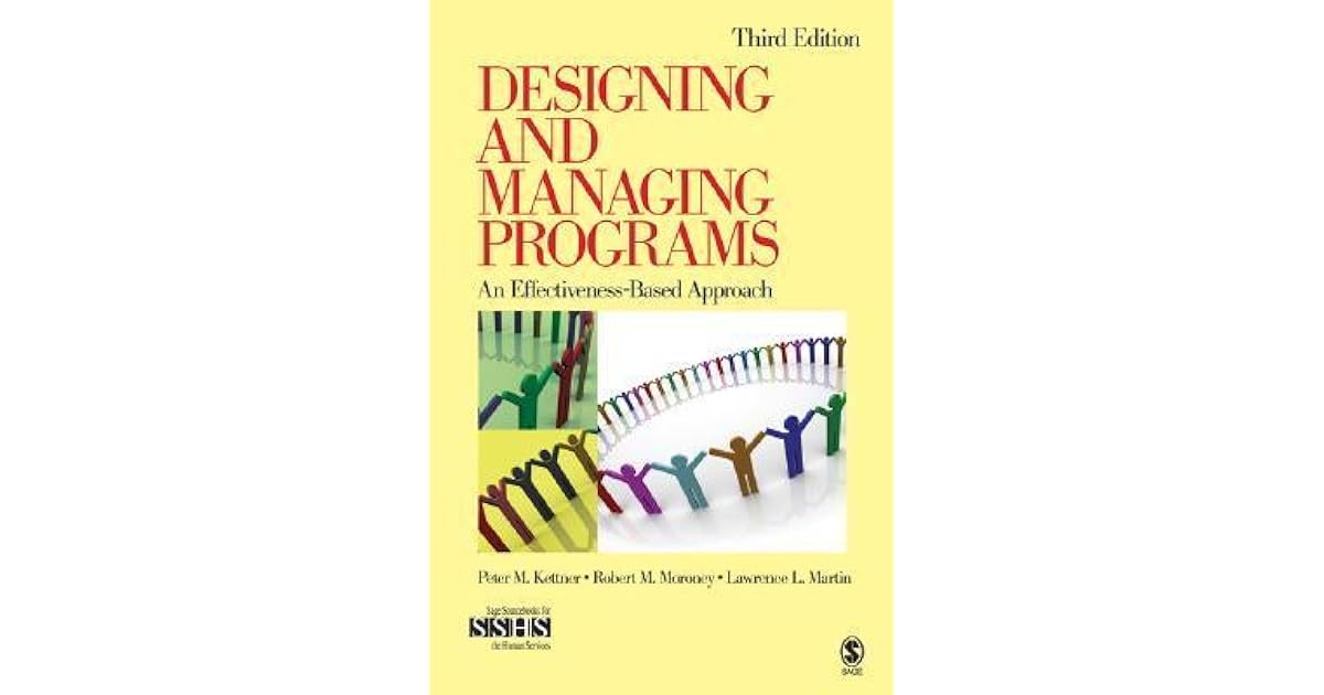 Designing and managing programs: an effectiveness-based approach