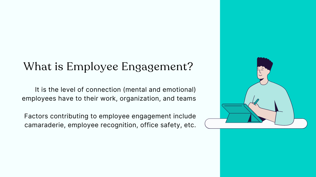 Being an engaged employee