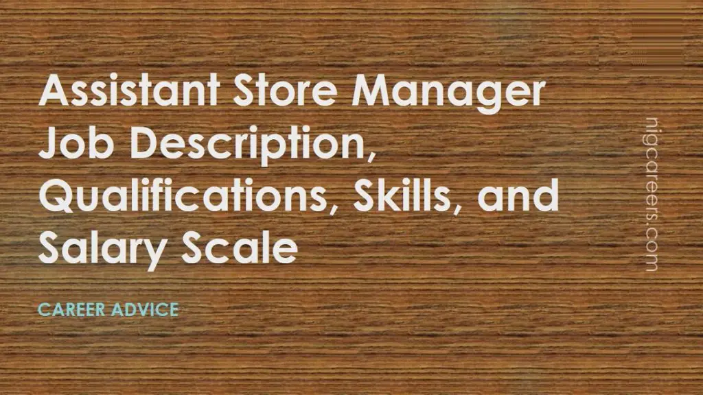 How to become an assistant manager in retail