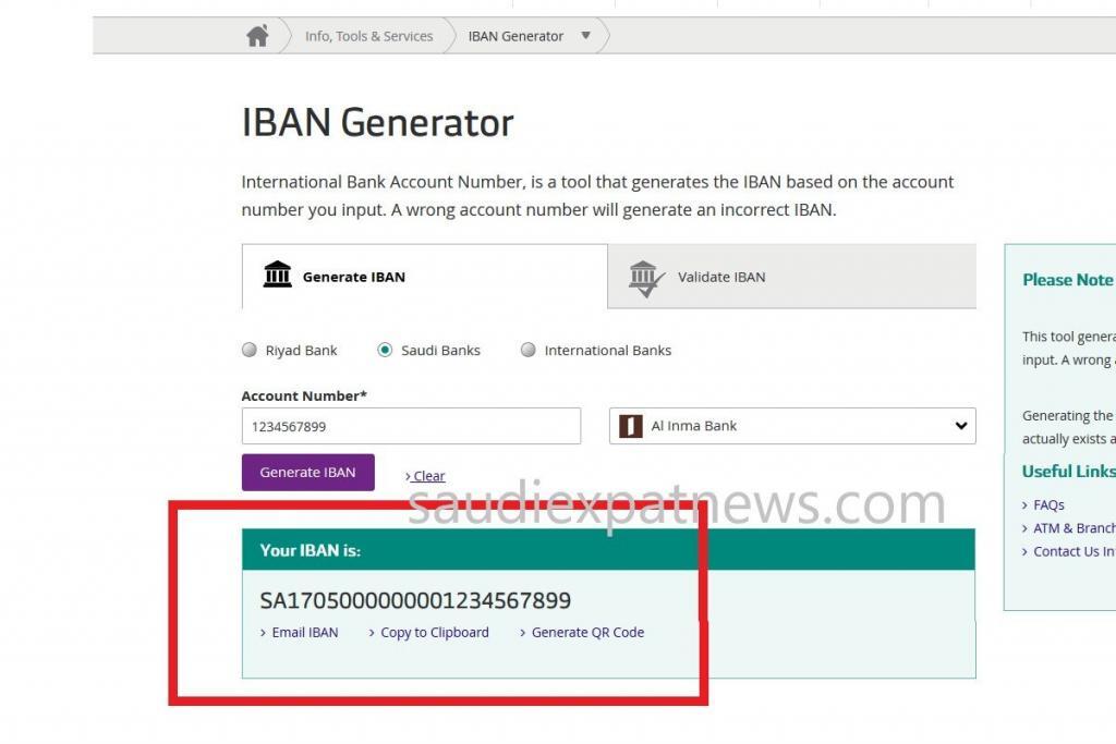 How to pay an iban account