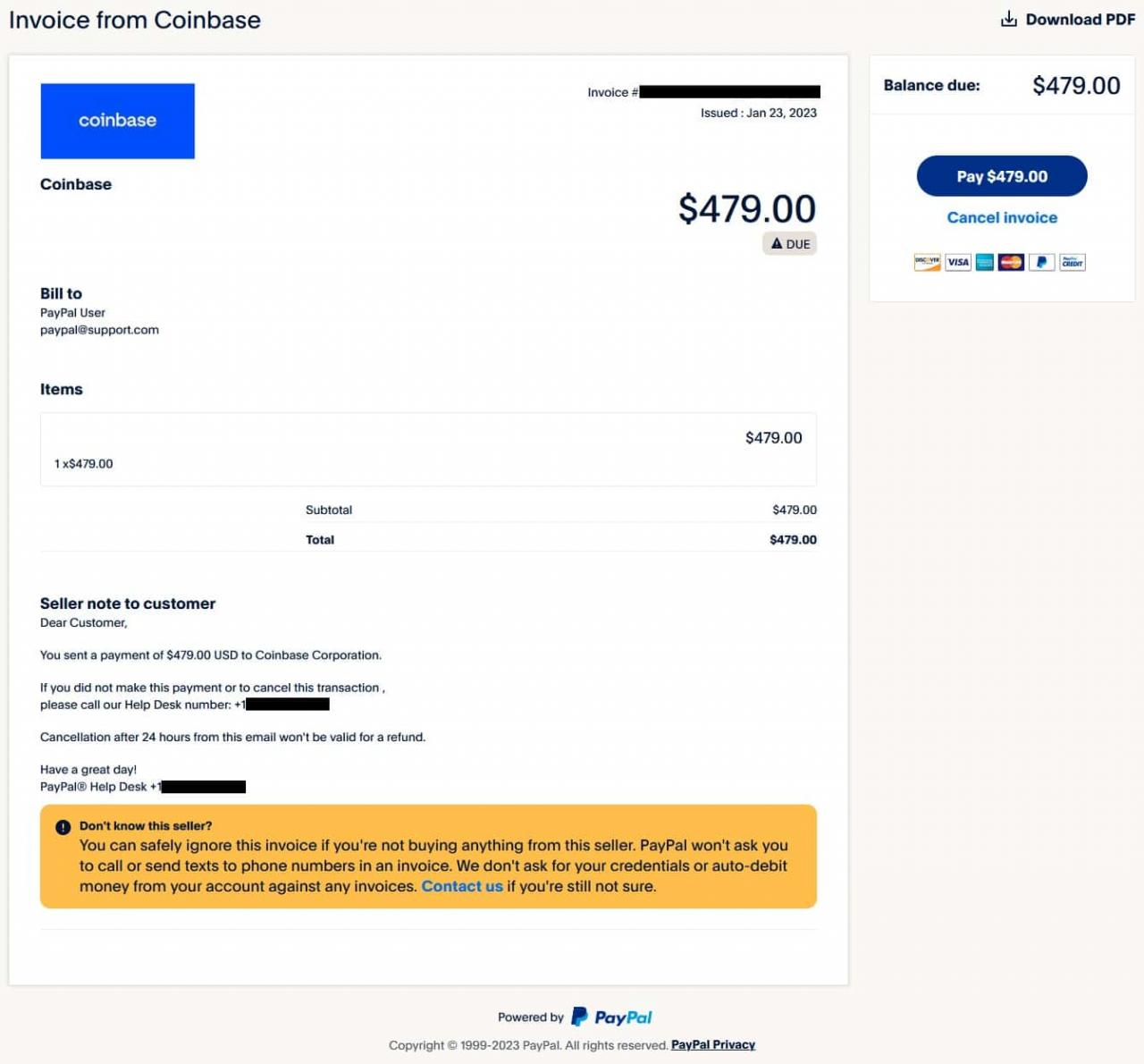How to pay an email on paypal