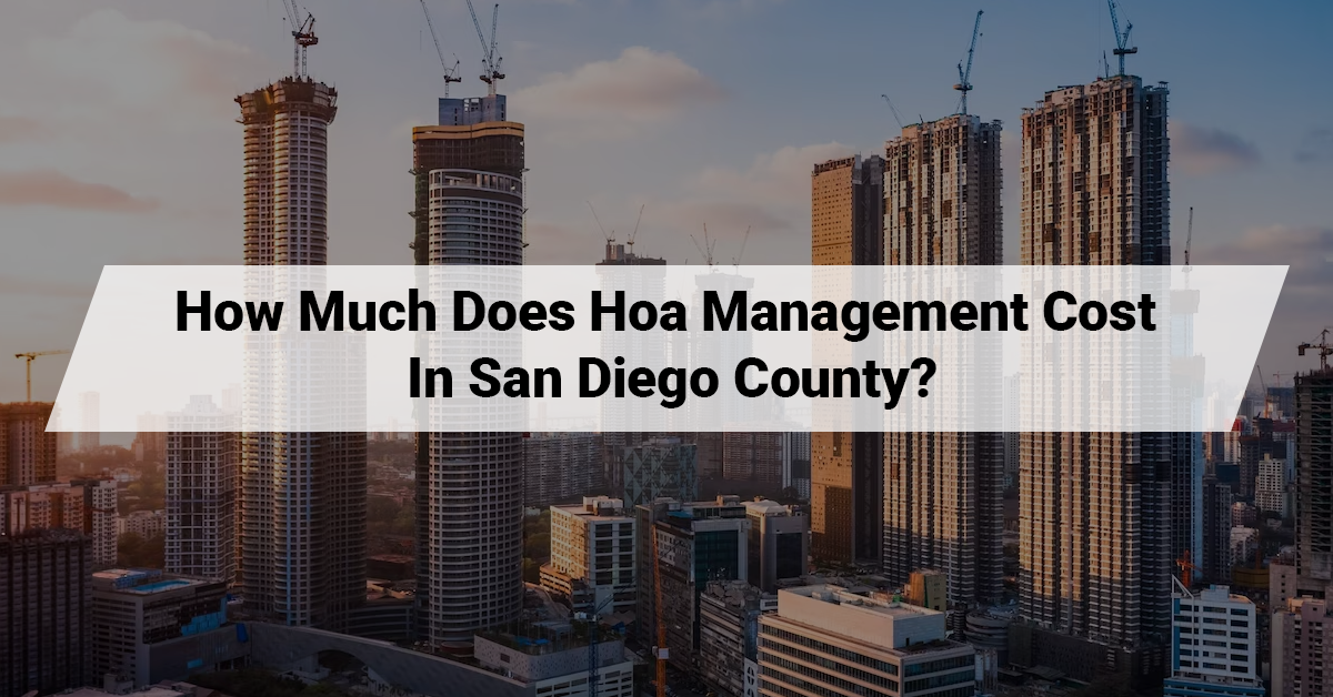 How much to manage an hoa