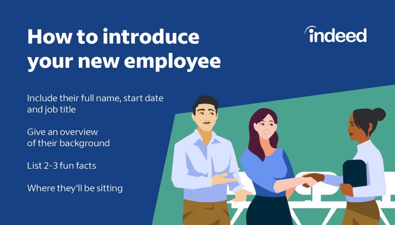 How to write an announcement for new employee