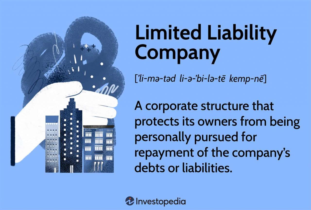 A limited liability company is an