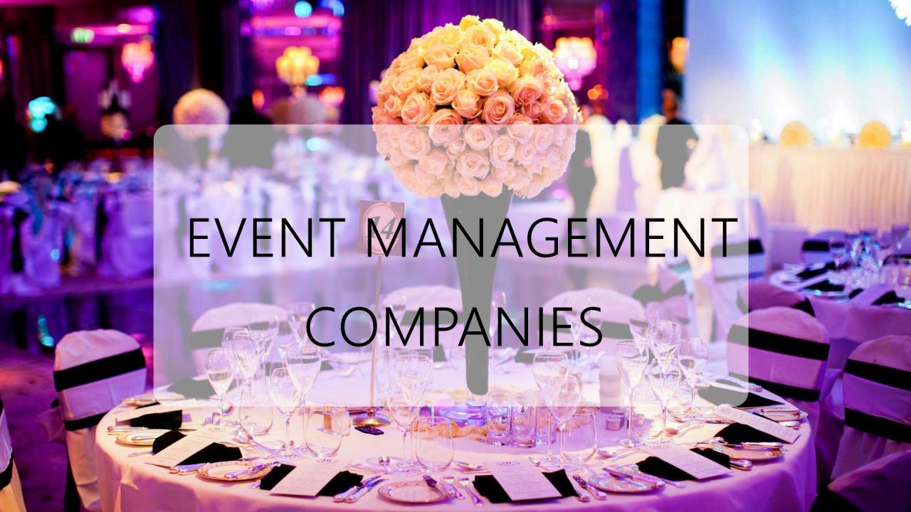 How to register an event management company