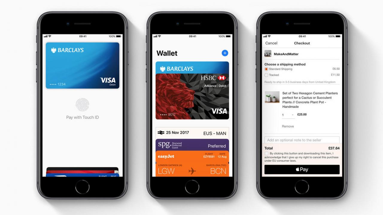 How to use apple pay on an iphone