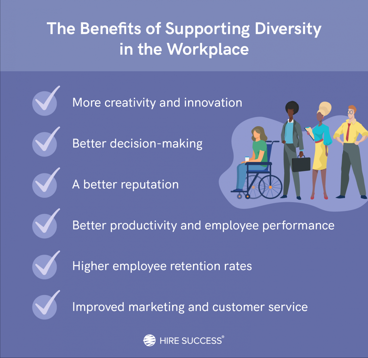 An advantage for a company having organizational diversity is that: