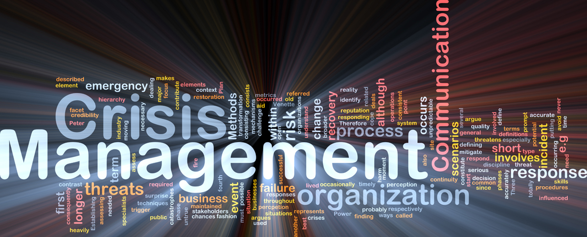 Crisis management in an organisation