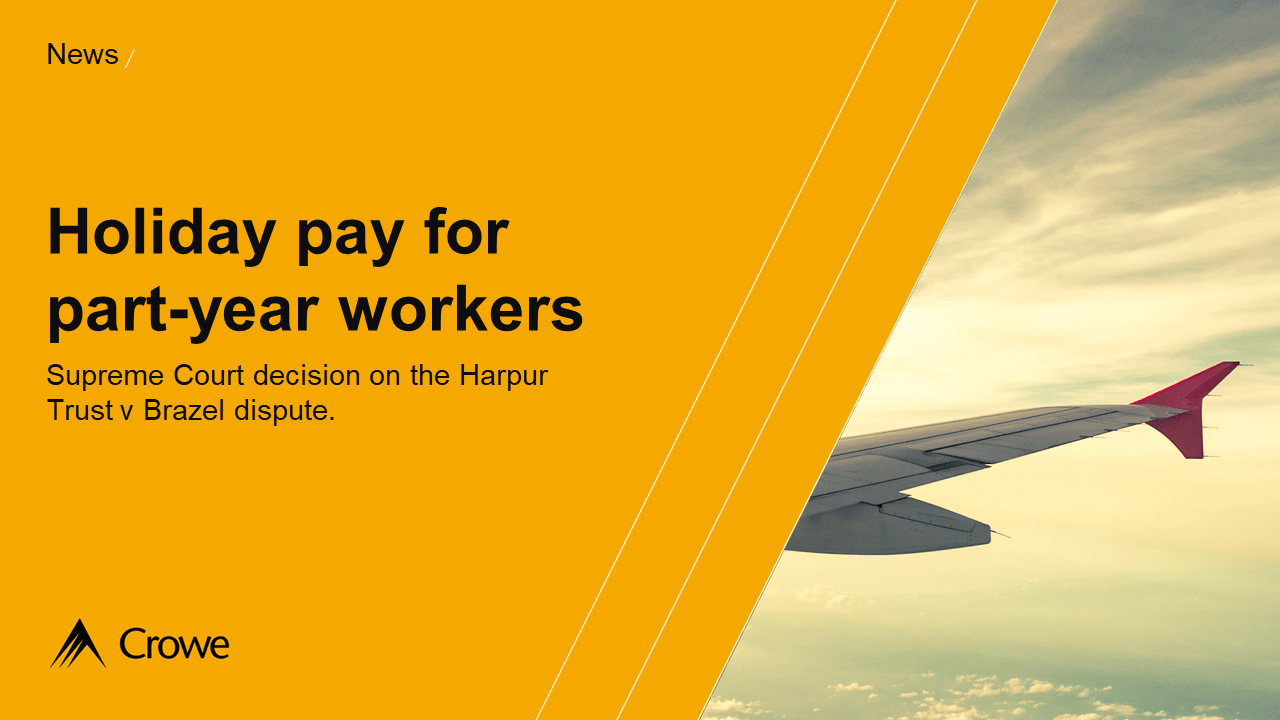When does an employer have to pay holiday pay