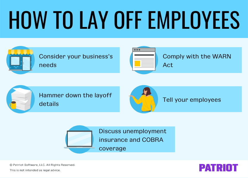 How to legally layoff an employee