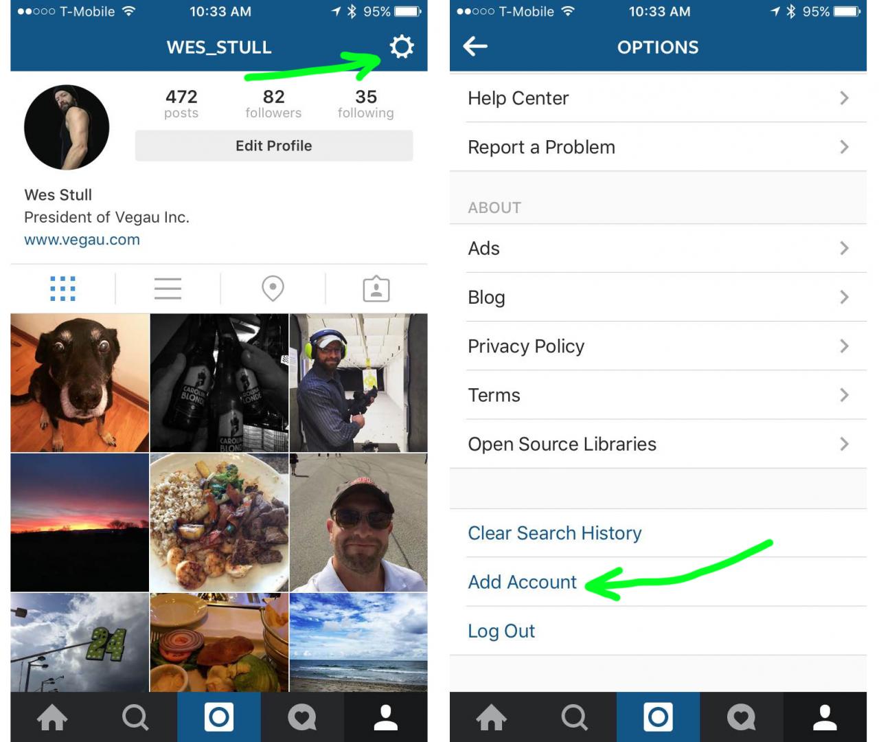 How to manage an instagram account