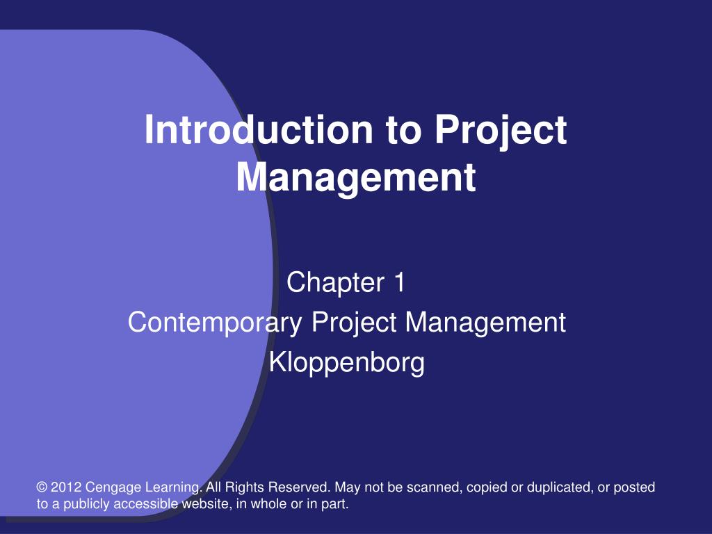 An introduction to project management fourth edition