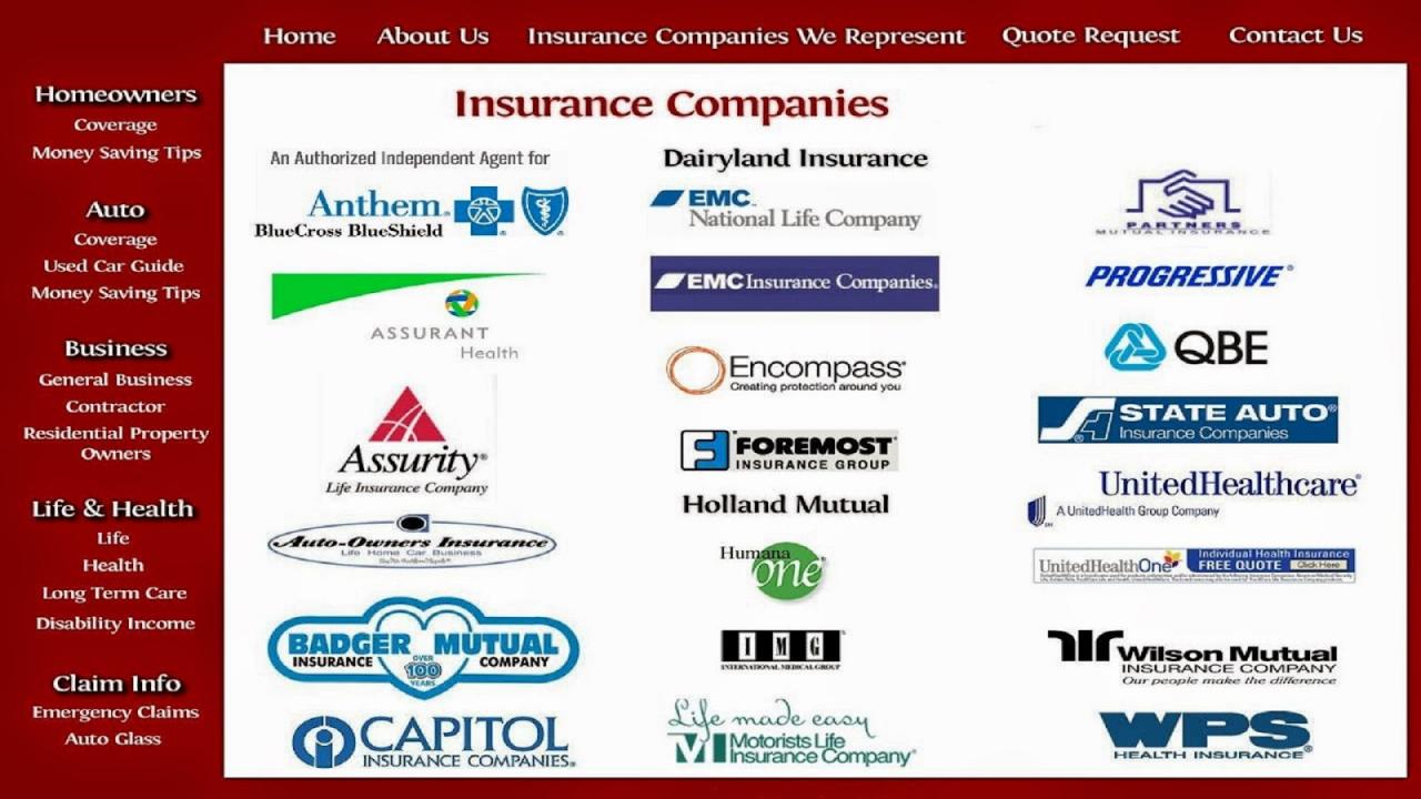 An auto insurance company
