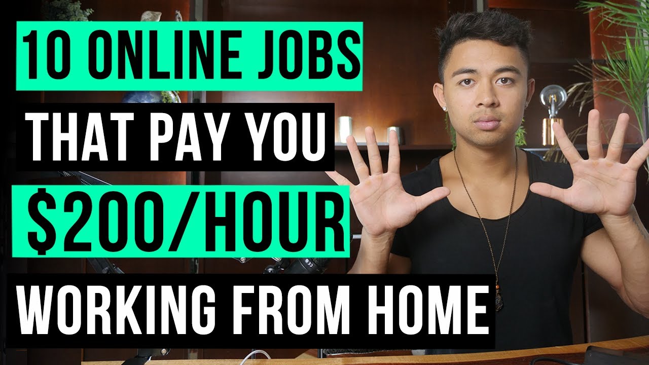 Jobs that pay $10 or more an hour