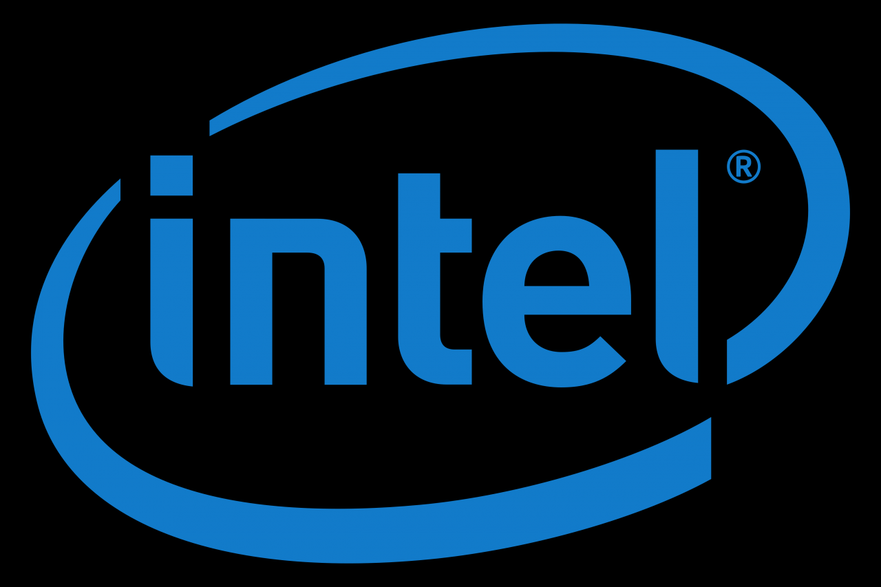 An intel company logo