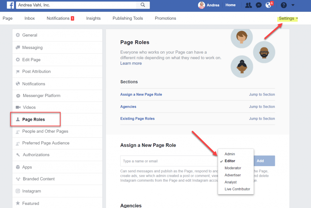 How to add an admin to facebook ad manager